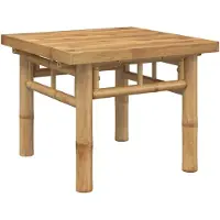 vidaXL Table basse 45x45x35 cm bambou