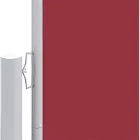 Syfax Auvent latéral rétractable Rouge 180x1200 cm