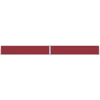 Syfax Auvent latéral rétractable Rouge 117x1200 cm