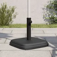 Prolenta Support de parasol - Diamètre 32/35/38 mm - Tige supportant 11 kg - Forme carrée