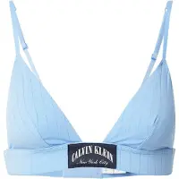 Calvin Klein Lv00qf8886 Triangle Bra Bleu L Femme