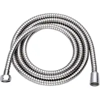 Douceur d'intérieur Flexible de douche en acier inoxydable, fonction d'économie d'eau, flexible, 2m (200 cm)
