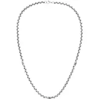 Tommy Hilfiger 3d Flag Metal Necklace Argenté Homme