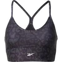 Reebok Printed Tri-back Sports Bra Noir L Femme