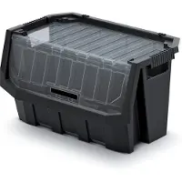 Kistenberg Plastový úložný box uzavíratelný TRUCK MAX PLUS 580x380x342 mm - barva: černá