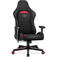 Diablo X-ST4RTER Fauteuil de jeu Fauteuil de bureau Fauteuil PC Ergonomique Housse en tissu Accoudoirs 2D Mécanisme de basculement