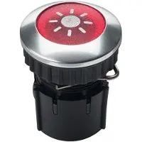 Grothe Bouton-poussoir de sonnette rond 14,6mm PROTACT 101 LED 63022