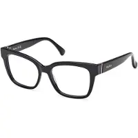 Max mara Lunettes de Vue MM5206 51/16/140 Shiny black Front acetate WOMAN MM5206