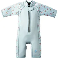 Splash About Combinaison de Plongée - Shorty - Loutres joueuses - - 2-4 ans (92-104) - Combinaison de Plongée