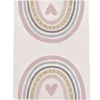 Tapis.fr Tapis pour enfants Kosmos rose 80x150 cm