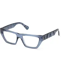 Max & Co Lunettes de Vue - - MO5185 - Bleu shiny - 52/16/140 - Plastique Femme
