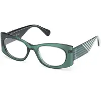 Max & Co Lunettes de Vue - - MO5184 - Vert shiny (093) - Monture injectée - Femme 51/19/140