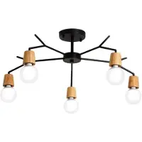 Toolight Lampe APP694-5C Black