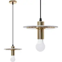 Toolight Lampe Suspendue APP1213-1CP Gold