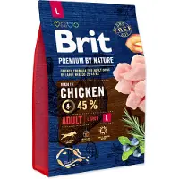 Brit Premium By Nature Adult L Large 3kg