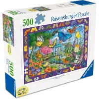 Ravensburger Puzzle Butterfly Place - Puzzle de 500 pièces sur le thème des papillons