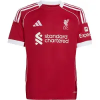 Adidas Liverpool Fc 25/26 Home Junior Short Sleeve T-shirt Rouge 11-12 Years Enfants