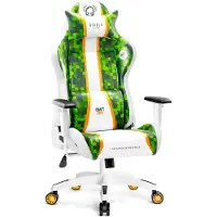 Diablo X-One 2.0 Gaming Chair Office Chair Accoudoirs réglables Design ergonomique Coussin cou/lombaire Normal Size Craft