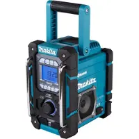 Makita .radio z ładowarką 12/14,4/18v bluetooth usb aux dmr300