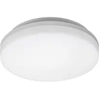 Rabalux 2697 Plafonnier d'extérieur Zenon, 18W, 1800lm, blanc, rond, ø220mm