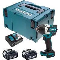 Makita Boulonneuse à chocs 18V LXT 700 Nm 1/2" (2x3,0 Ah) en MAKPAC - DTW700RFJ