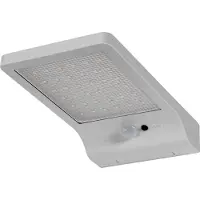 Osram Door LED Solar Sensor 4000K, lampe solaire LED, IP44, 3W, 320 lm, détecteur de mouvement, batterie solaire, argent, montage mural