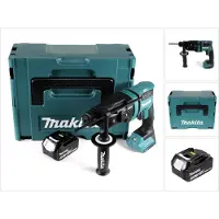 Makita DHR 182 F1J Marteau perforateur sans fil 18V 1,7J SDS plus Brushless + 1x batterie 3,0Ah + Makpac - sans chargeur