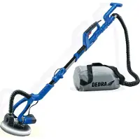 Dedra Ponceuse Gyroscopique Pour Cloisons Sèches, Turbo Ded7766 750W, 225Mm, Led, Cloisons Sèches, Valise De Transport
