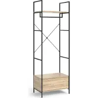 Vicco Armoire à vêtements Enya Bois 60x180cm avec tiroir, Model 50125