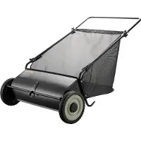 OEM Balayeuse à gazon, grande capacité, hauteur de brosse réglable, 26 pouces