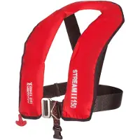 Mullion Gilet de sauvetage gonflable STREAM 150N -tissu imperméable et durable BRICOZOR