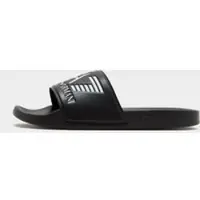Emporio Armani Claquettes Vis Homme - Noir, Noir