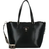 U.S. POLO ASSN. sac shopper sac à épaule Heat Shopping Bag Black noir