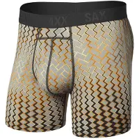 Saxx Smoth Flex Compression Boxers Beige M Homme