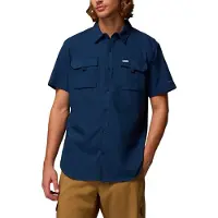 Columbia Silver Ridge Utility Ii Short Sleeve T-shirt Bleu M Homme