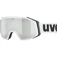 Uvex Gravity Supravision Ski Goggles Blanc Mirror Silver Supravision Clear Green/CAT2