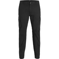 Jack & Jones Plus Pantalon cargo 'Paul' gris foncé