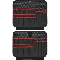 Knipex 2x panneau à outils de rechange pour 002141 - 002199V18