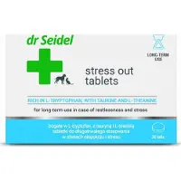 Dr Seidel Stress Out, comprimés pour chiens et chats sujets au stress 30 comprimés