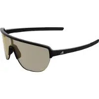 Alpina Unisexe, Lunettes de sport, Ram 2.0 Q-Lite (Noir mat, Jaune), Noir