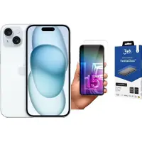 Apple Smartphone iPhone 15 6,1" 128 GB Bleu