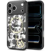 Spigen Case c11 Ultra Hybrid Magsafe for iPhone 17 Pro Max nocturne (Apple iPhone 17 Pro Max), Coque pour téléphone portable, Gris, Blanc, Transparent