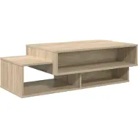 Syfax Table basse Chêne Sonoma 105 x 50 x 32,5 cm Bois d'ingénierie