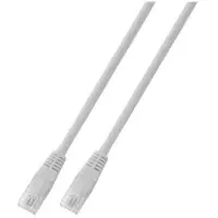 EFB Elektronik RJ45 Patchkabel U/UTP, Cat.6, PVC, CCA, 0.5m, weiß