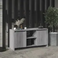 Prolenta Maison Exclusive - Meuble TV gris Sonoma 102x37,5x52,5 cm Matériau dérivé du bois