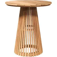 Syfax Table d'appoint Marron 70 x 70 x 75 cm Bois de teck massif