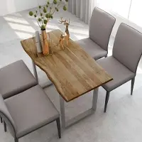 Prolenta Maison Exclusive - Table à manger 118 x 58 x 76 cm en bois massif d'acacia