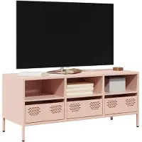 Prolenta Maison Exclusive - Meuble TV Rosa 101,5x39x43,5 cm Acier laminé à froid