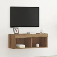 Prolenta Maison Exclusive - Ensemble de meubles TV, dimensions 80 x 30 x 30 cm, en panneaux de particules imitation chêne artisanal