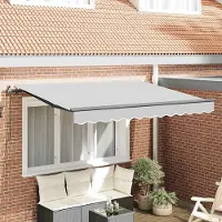 Prolenta Maison Exclusive - Cadre de store anthracite 2,5 x 2 m métal